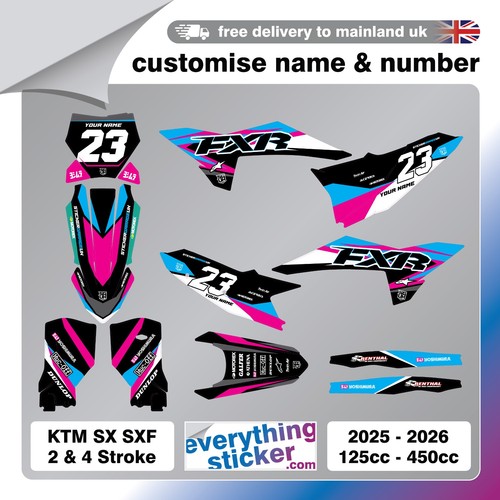 Kit grafica ktm - ktm, mx