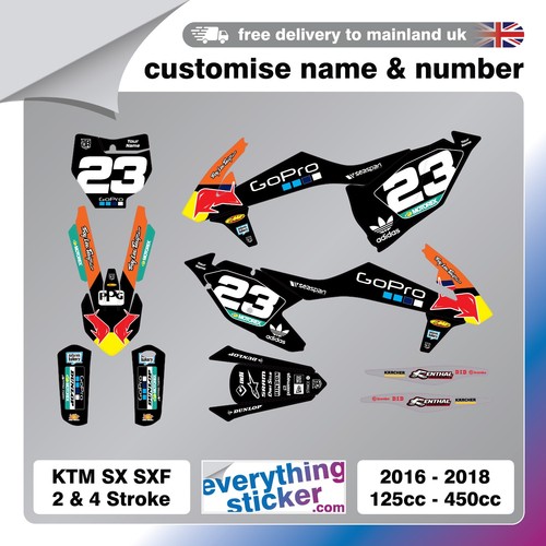 Kit grafica ktm - grafica, mx
